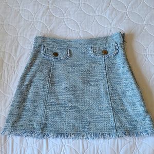 Zara Tweed Mini Skirt